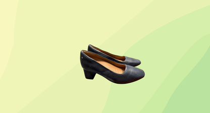 Frankie4 Josephine Heel - Size 9 - Navy