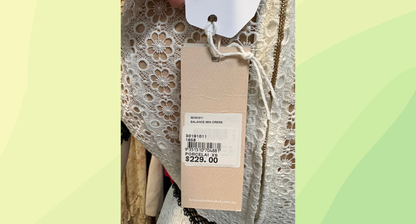 Keepsake Balance Mini Dress RRP $229 - XS - Porcelain