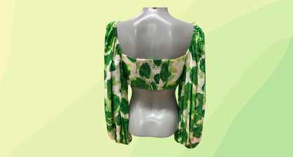 Alice McCall Dulce Top RRP $290 - Size 10 - Green