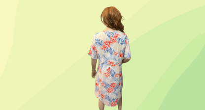 W Lane Border Print Dress RRP $129.99 - Size 14 - Floral