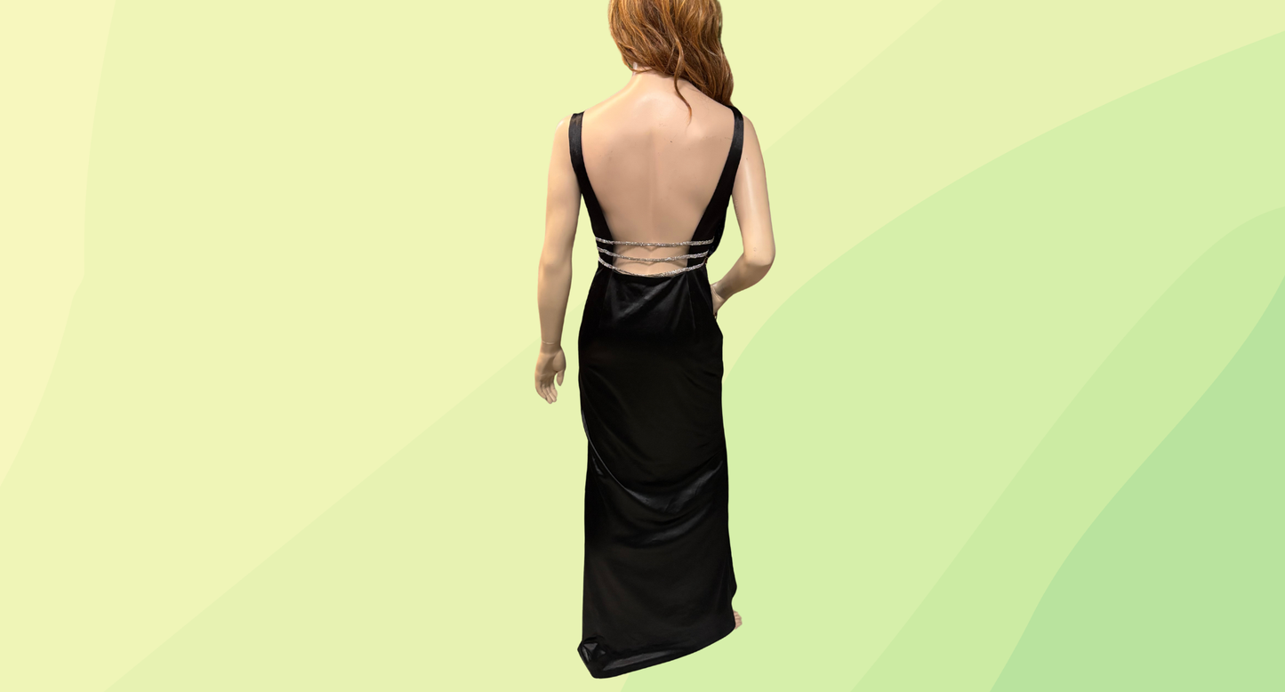 Meshki Maxi Dress - M - Black