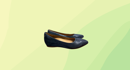 Frankie4 Poppy Flat - Size 7 - Navy
