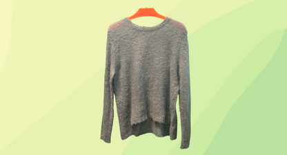 Marco Polo Fluffy Jumper - M - Pebble RRP $119