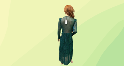 Sheike All That Sparkles Dress RRP $189.95 - Size 14 - Green