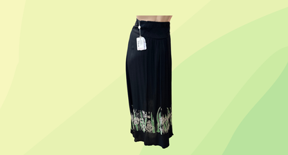 That Bird Label Rosie Maxi Skirt RRP $99.95 - Size 14 - Jet Black