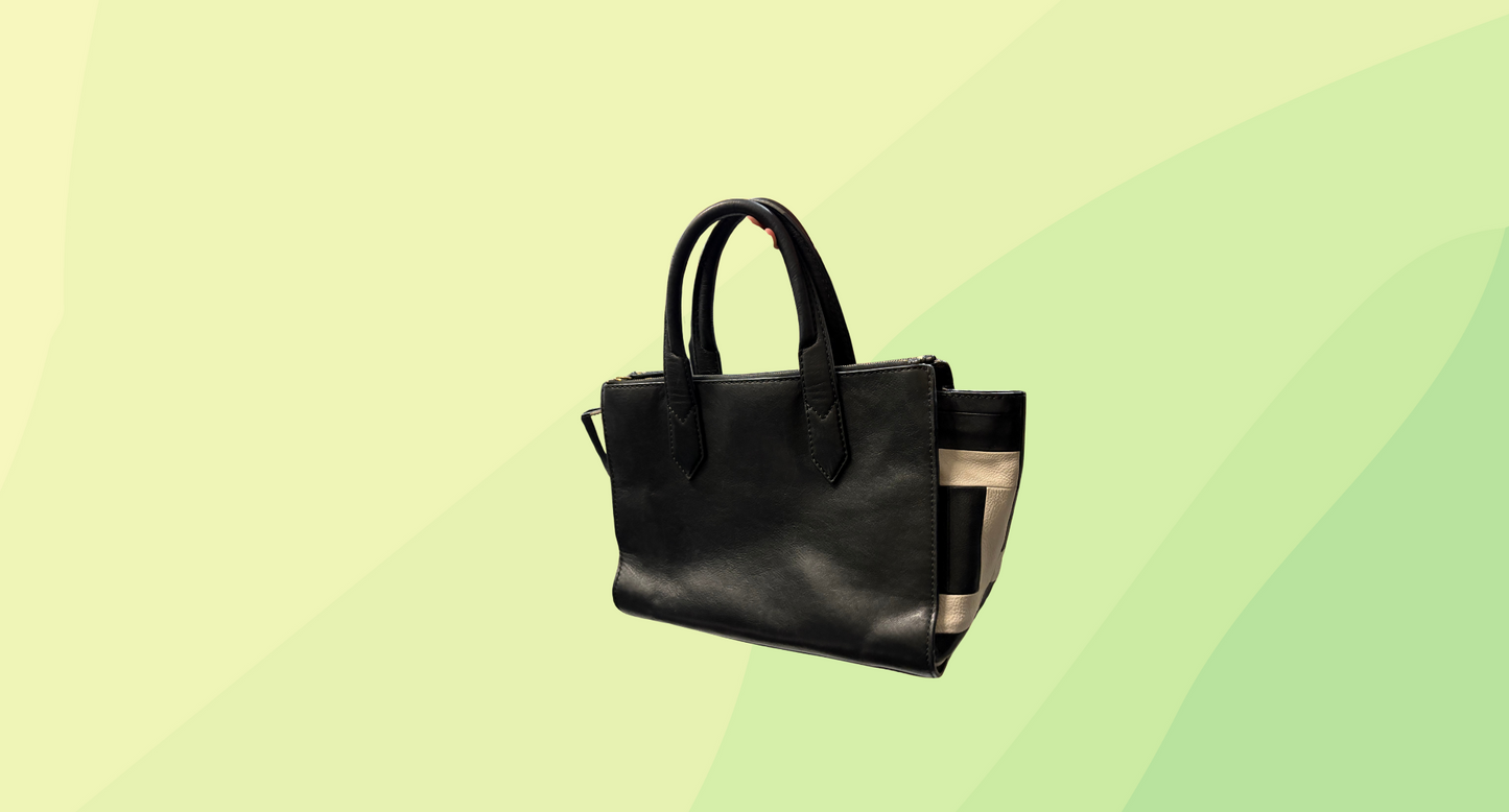 Fossil Satchel Bag - Black