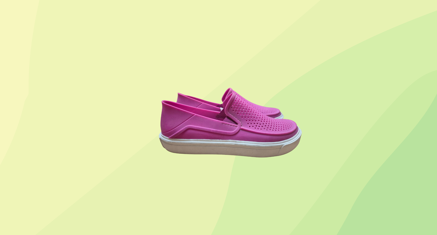 Crocs Citilane Roka Slip On Flats - Size 7 - Pink