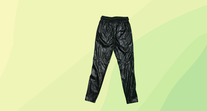 AJE PU Leather Look Pants - Size 6 - Black