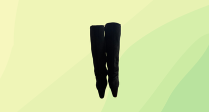 Florsheim WII Suede Boots RRP $329.95 - Size 38 - Black