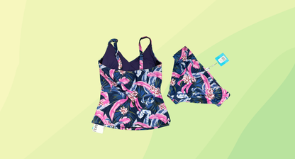 Baku Curacao 2pc Swim Set - Top RRP$169.95 - Bottoms RRP $74.95 - Size 16 - Midnight
