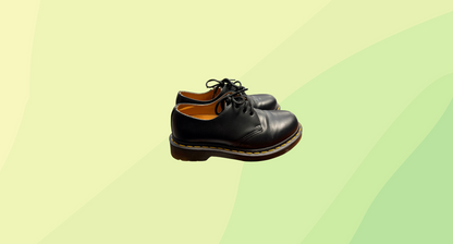 Dr Martins 1461 Smooth Shoes - US 4 - Black