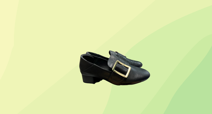 Ugg Australia Low Block Leather Heels RRP $94 - Size 39 - Black