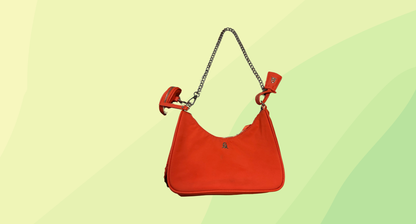 Steve Madden Crossbody Bag w/Matching Coin Purse - Orange