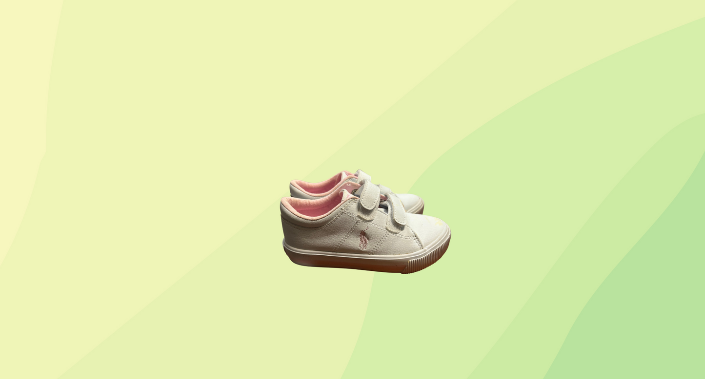 Polo Kids Shoes - US 8 - White