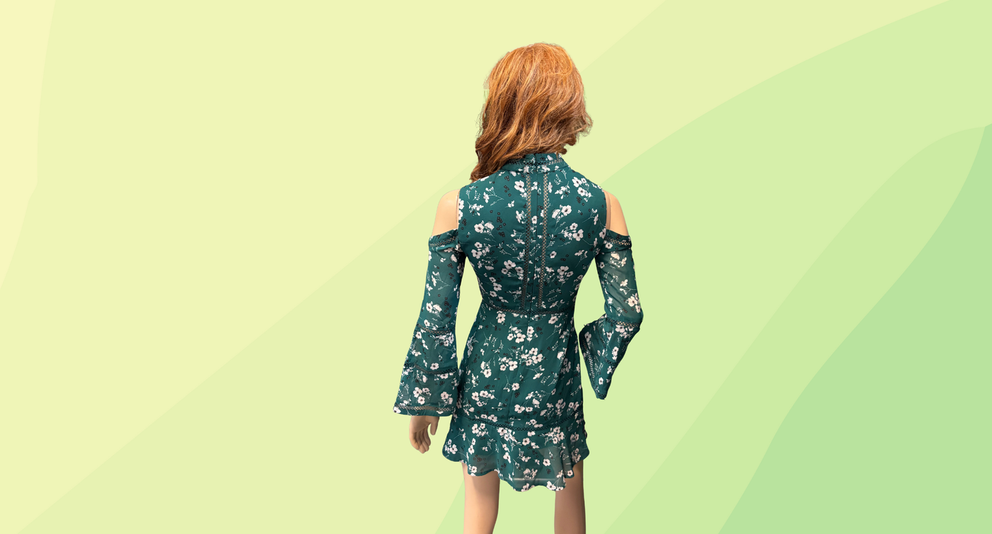 Bardot Isadora Dress RRP $129.99 - Size 8 - Green