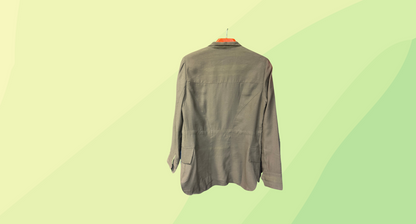 SABA Tamara Jacket - Size 6 - Khaki Green