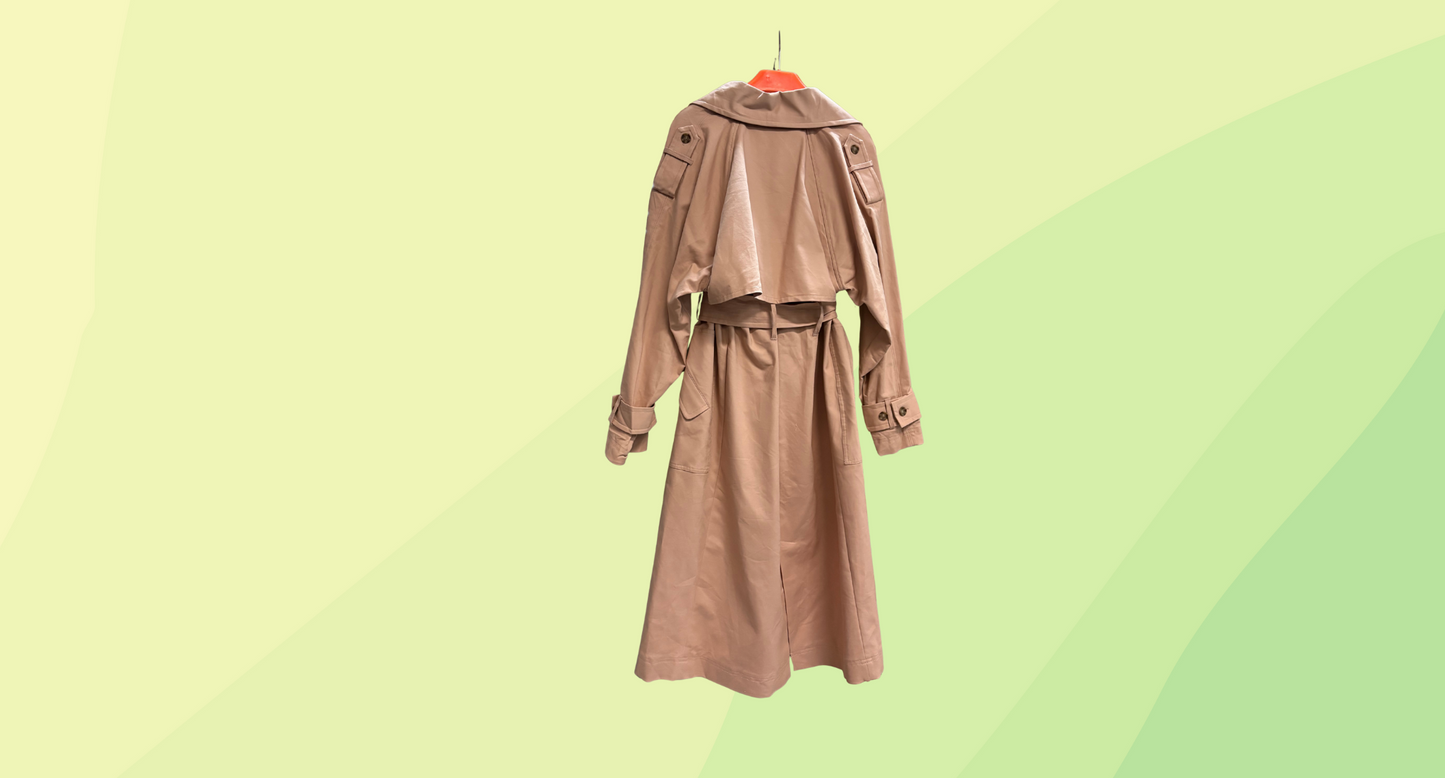 Tigerlily Mariko Trench RRP $399 - Size 8 - Blush
