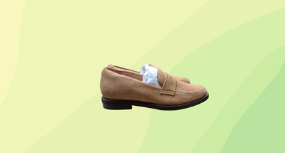 Bared Hummingbird Suede Shoes - Size 37 - Tan