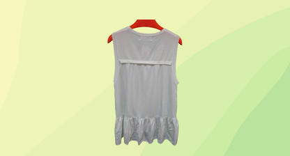 Cable Melbourne Knitted Sleeveless Top - L - Cream