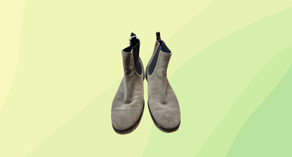 Wild Rhino Richmond Suede Chelsea Boot RRP $199.95 - Size 46 - Brown