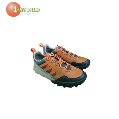 Helly Hansen Men's Loke Bowron Leather Trail Shoe - 8.5 Brown/Orange