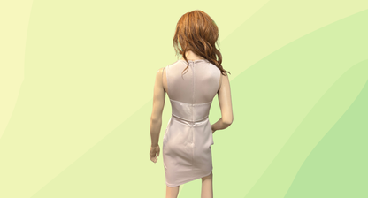 Lipsy London Dress - Size 12 - Nude