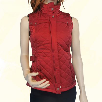 Ariat Ladies Vest - S - Red