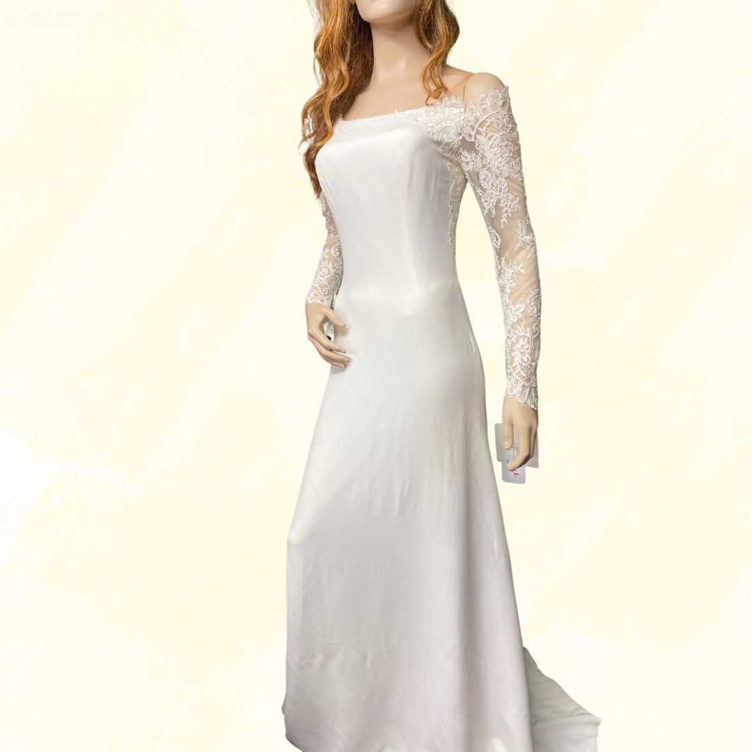 Atelier Prononvias Wedding Dress - RRP $3700 - Ivory	- 10