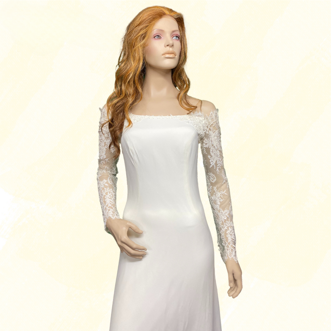 Atelier Prononvias Wedding Dress - RRP $3700 - Ivory	- 10