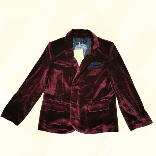 Bardot Junior Child Velour Jazz Blazer  RRP $89.90 - 4 - Shiraz