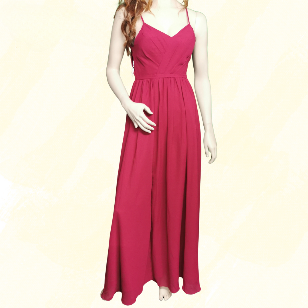 JJ's House Dress - US 4 - Scarlet Pink