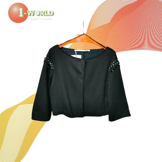 Schumacher Jacket, Blinge on sleeve - 2 Black