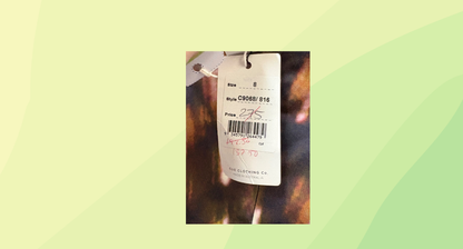 Cue Mini Dress - Size 8 - Brown