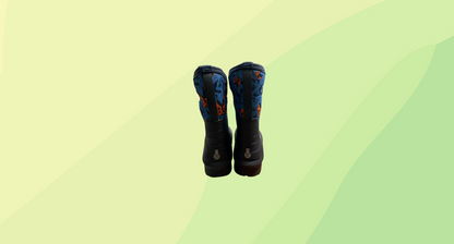 Bogs Kids Insulated Rain Boot RRP $99.95 - US 3 - Blue/Black