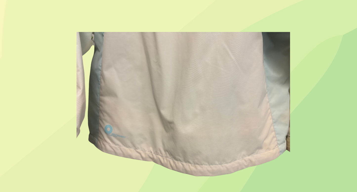 Billabong Jacket - Size 12 - Cream/Baby Blue - As is