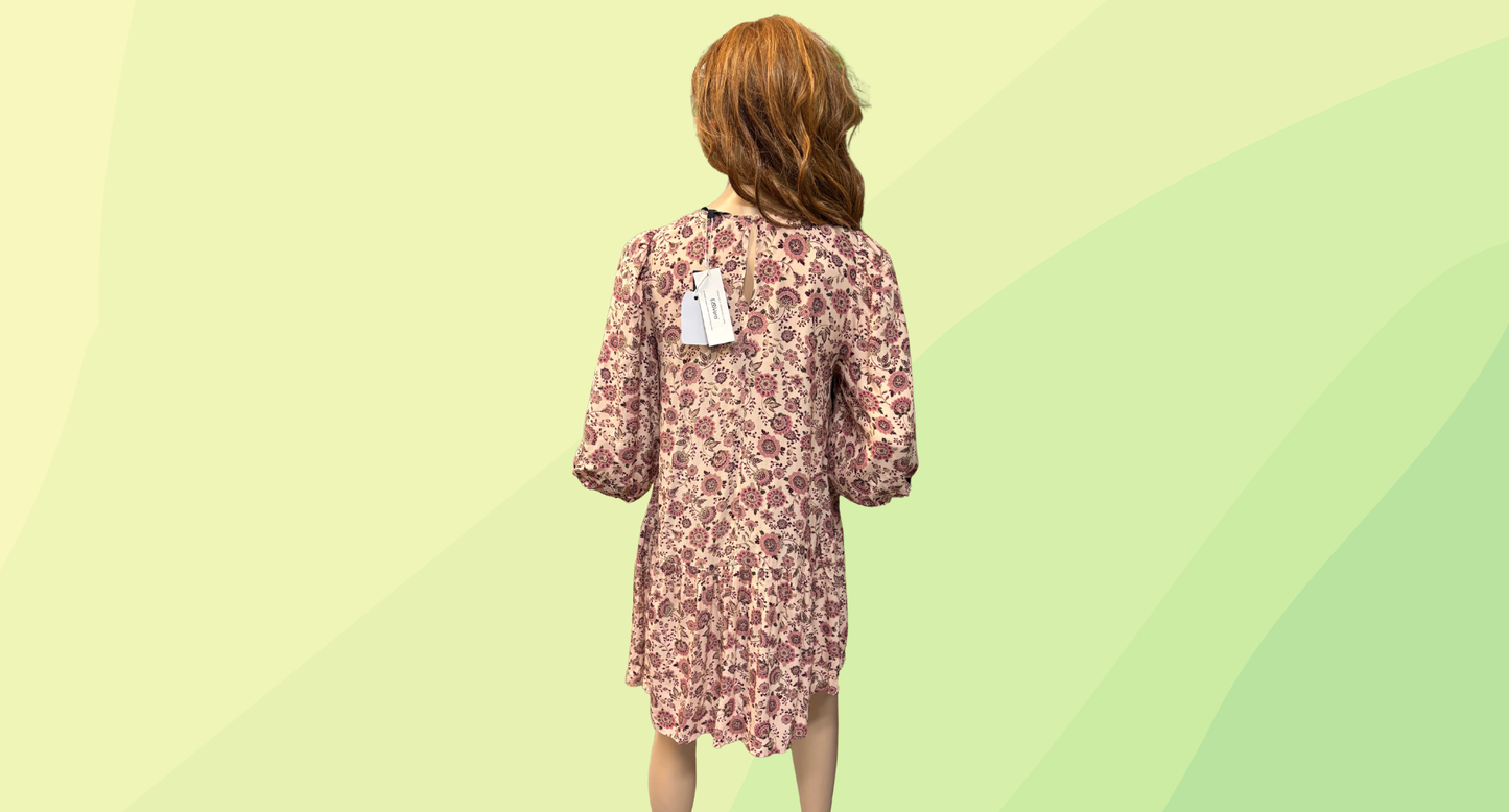 French Connection Dress - Size 10 - Light Lotus Floral - RRP $129.95