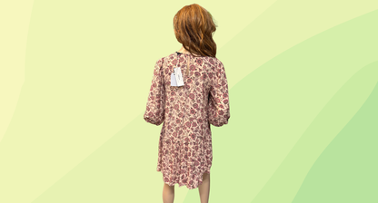 French Connection Dress - Size 10 - Light Lotus Floral - RRP $129.95