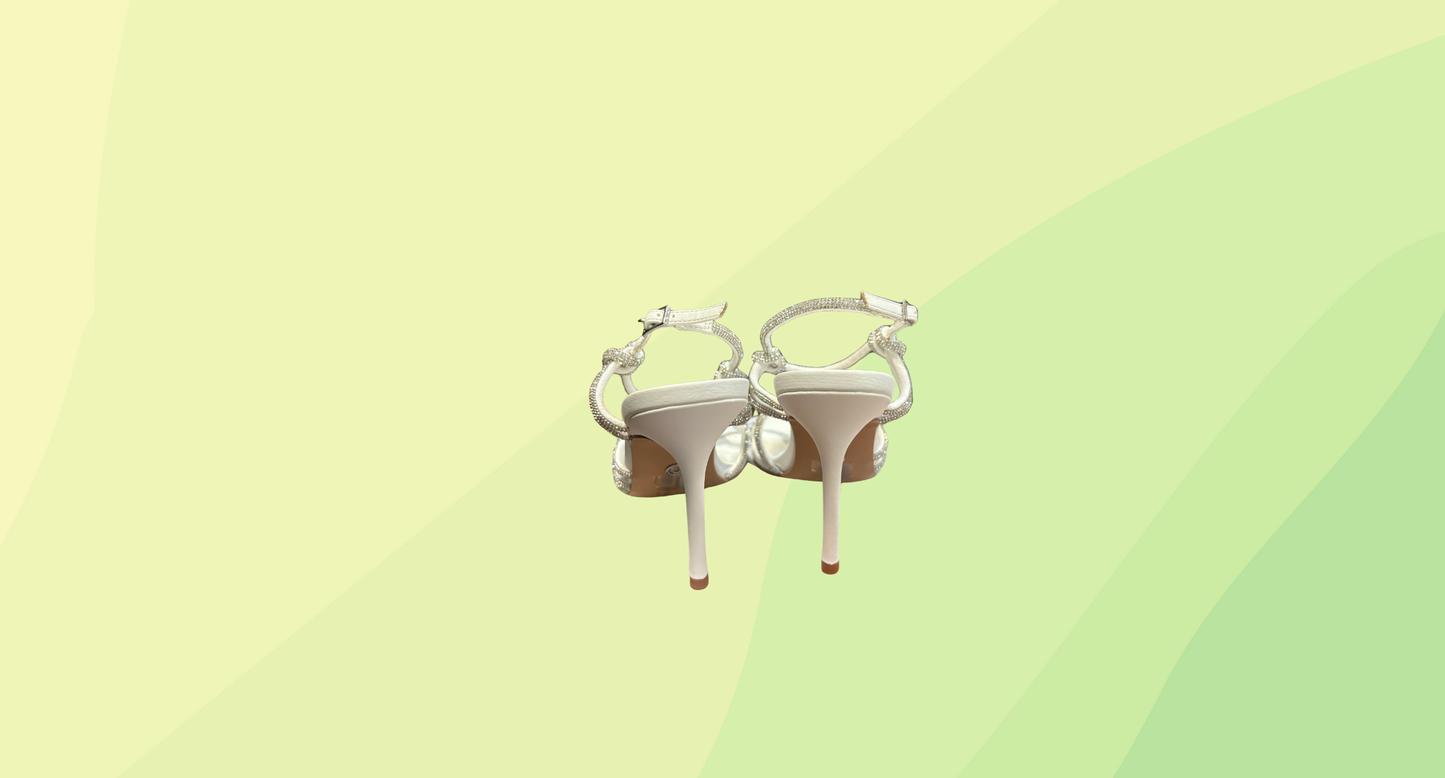 Novo Zardi Heels RRP $89.95 - Size 8 - White