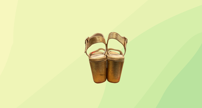 Gorman Stardust Heel RRP $229 - Size 42 - Gold