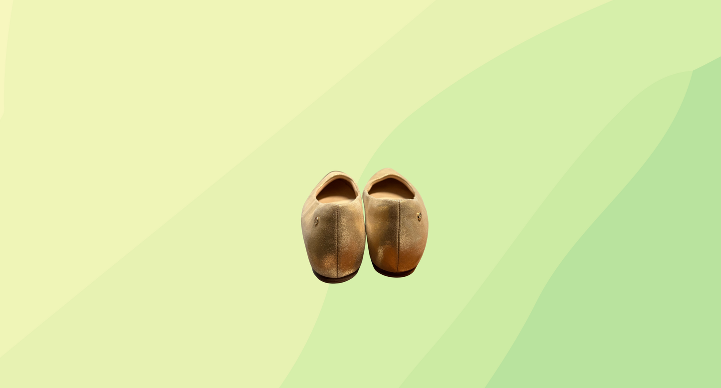 Frankie4 Poppy Flat - Size 8 - Gold
