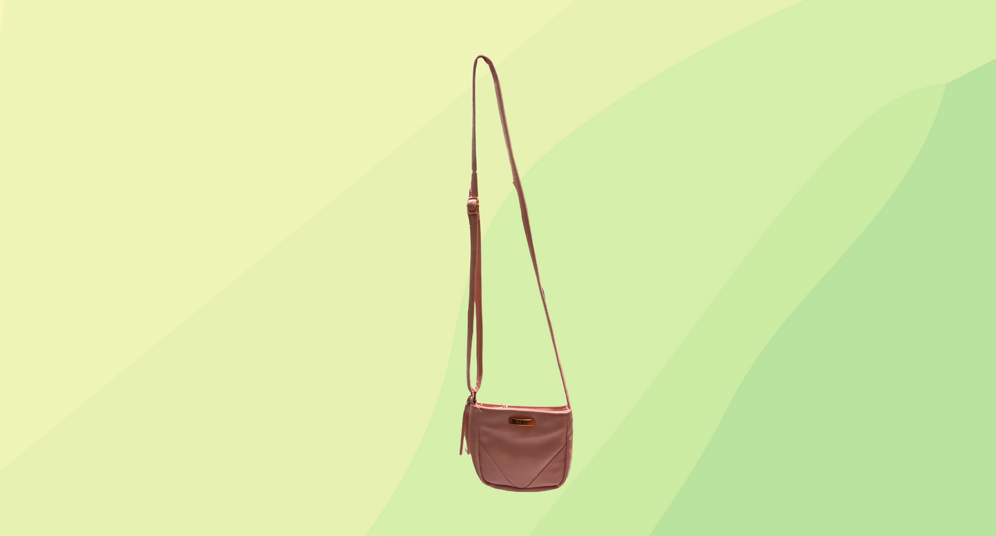 Ripcurl Leather Mini Crossbody Bag - Pink