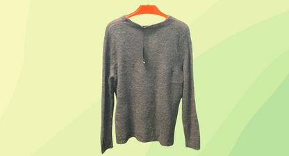 Marco Polo Fluffy Jumper - M - Pebble RRP $119