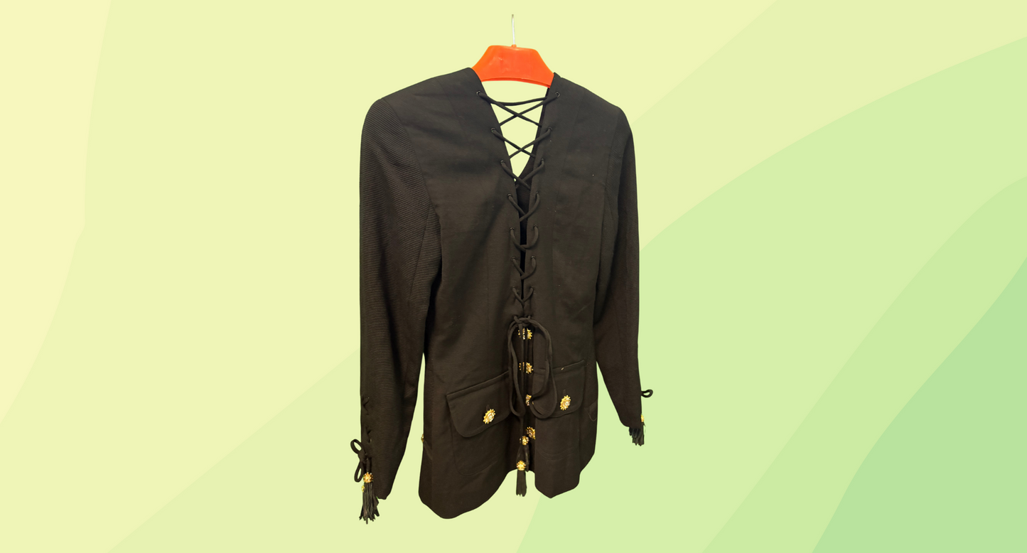 Gemma Kahng Blazer - Size 4 - Black