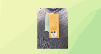 Liz Jordan Wynne Dress and Wrap Crinkle RRP $269.95 - Size 18 - Heirloom Lilac