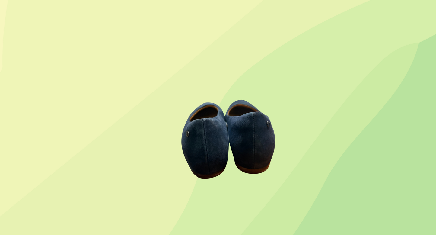 Frankie4 Poppy Flat - Size 7 - Navy