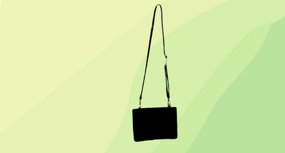Alice Martha Suede Crossbody Bag - Black