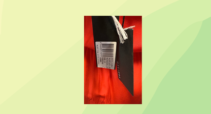 Decjuba Audrina Silk Dress RRP $169.95 - Size 12 - Orange