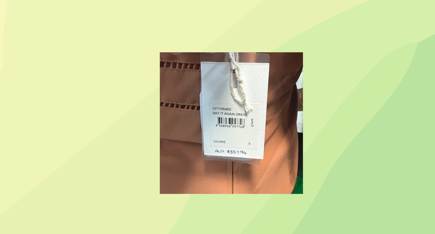 C/MEO Collective Say It Again Dress - S - Ochre