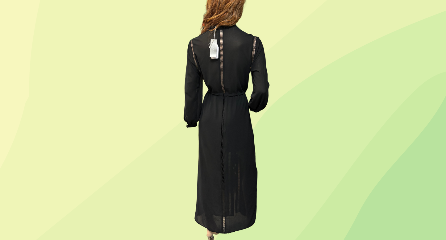 Sheike Discovery Maxi Dress RRP $169.95 - Size 10 - Black