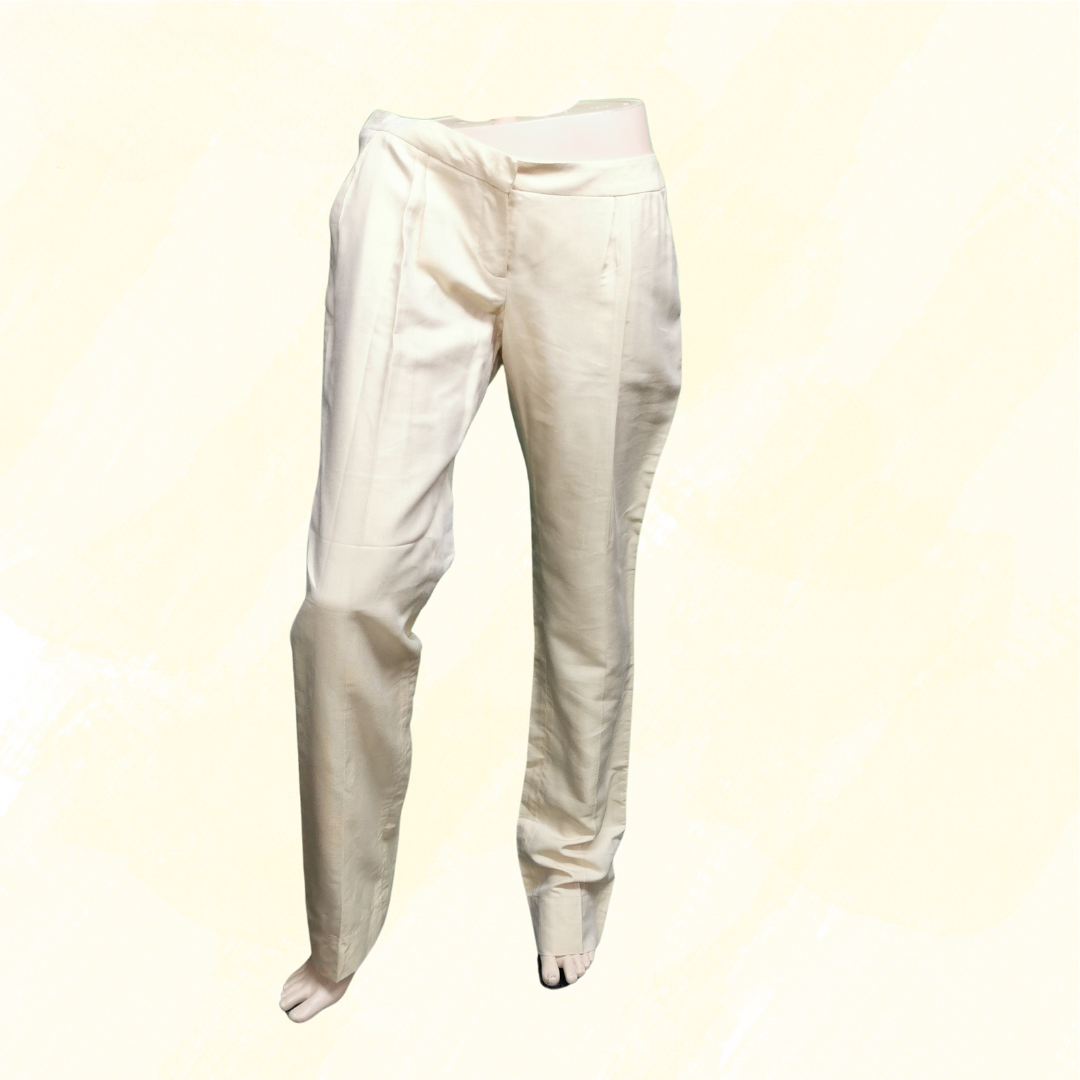 Roberto Cavalli Pants - Size 46 - Beige